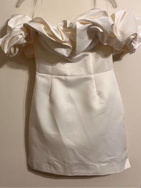 NWT Post Meridiem Meringue Dress in Milk - S